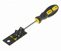 Отвертка крестовая PH1х100мм Ø5мм магнитная с противоскользящей ручкой (с держателем ) ER-7DH-06H ЭВ